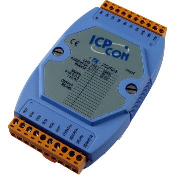   I-7050A # I/O Module/DCON/8DO/Source/7DI/Sink, ICP DAS, ICP CON