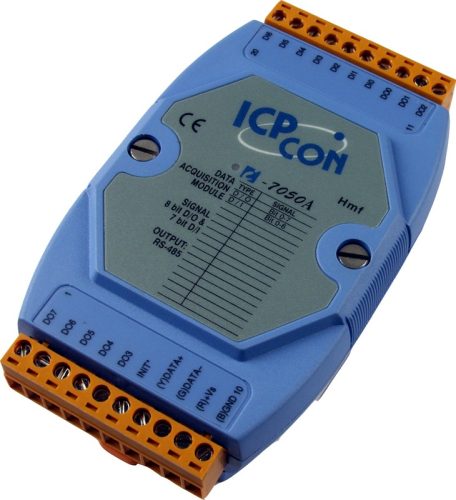 I-7050A # I/O Module/DCON/8DO/Source/7DI/Sink, ICP DAS, ICP CON