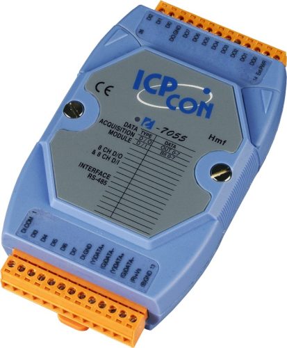 I-7055 # I/O Module/DCON/8DI/8DO, ICP DAS, ICP CON