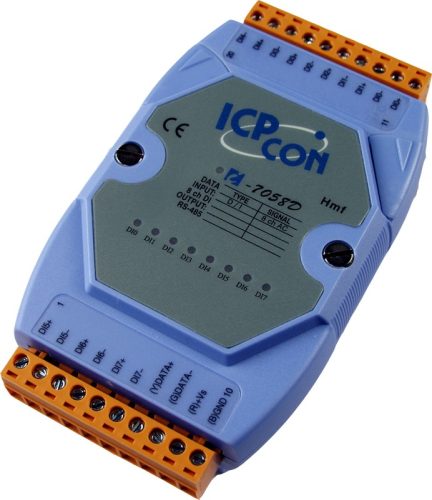 I-7058D-G # I/O Module/DCON/8DI Isol./AC-DC DI/240VAC/LED, ICP DAS, ICP CON