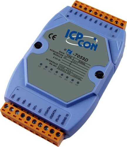 I-7059D-G # I/O Module/DCON/8DI Isol./AC-DC DI/80VAC/LED, ICP DAS, ICP CON