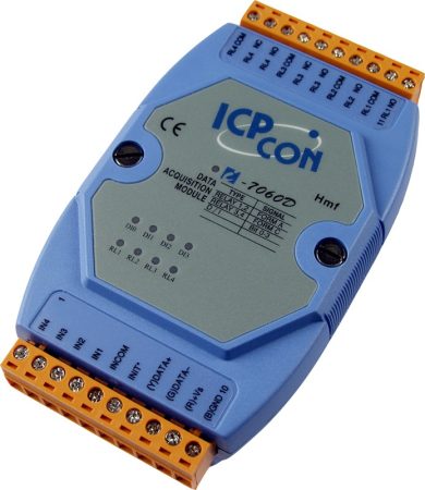 I-7060D-G # I/O Module/DCON/4 Relay Signal/4DI, ICP DAS, ICP CON