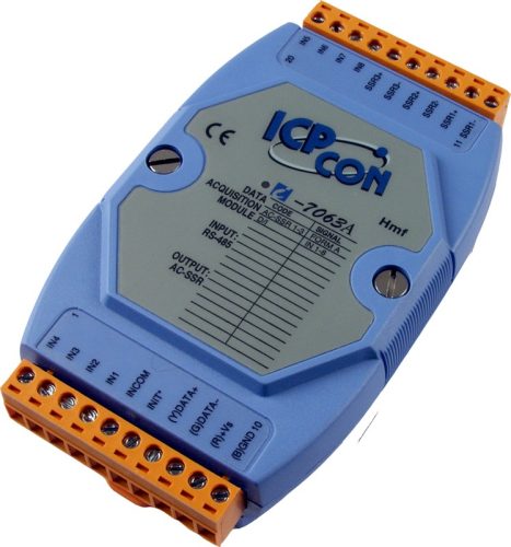 I-7063A # I/O Module/DCON/3 Relay SSR-AC/8DI, ICP DAS, ICP CON