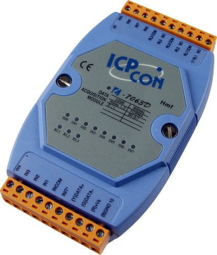 I-7063D # I/O Module/DCON/3 Relay/8DI/LED, ICP DAS, ICP CON