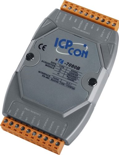 I-7080B # I/O Module/DCON/2 Counter/Battery back up/2DO, ICP DAS, ICP CON