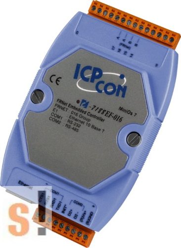I-7188EF-016 # Controller/Frnet/MiniOS7/C nyelv, ICP DAS