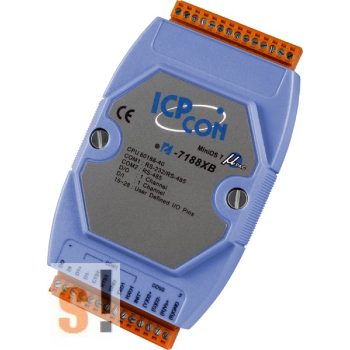   I-7188XB-512 # Controller/Nincs Ethernet/MiniOS7/C nyelv/1x DI/1x DO, ICP DAS