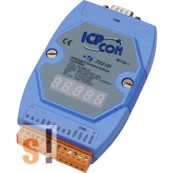   I-7521D # Konverter/1x RS-232/485, 1x RS-485, 2x DI, 3x DO/LED, ICP DAS