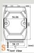 I-7550 # Profibus - RS-232/422/485 konverter Profibus DP protokoll/ Soros port integrálása Profibus rendszerbe/3000Vdc szigetelés/ ICP CON,  ICP DAS