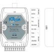 I-7561 # szigetelt USB - RS-232/422/485 konverter/3 kV optikai szigetelés/15 kV ESD/DIN sínre/ Windows XP/7/10, ICP DAS