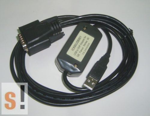 IC690USB901 # USB/SNP programozó kábel/adapter GE FANUC 90 PLC-hez