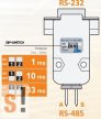 KT-03 # RS-232 - RS-485 konverter/adapter/ port által táplált/nem kell tápegység, ELTEC