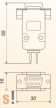 KT-03 # RS-232 - RS-485 konverter/adapter/ port által táplált/nem kell tápegység, ELTEC