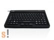 KYBNA-SIL-MINCBK # USB billentyűzet egérrel/Kompakt/Szilikonos/UK, QWERTY/Fekete/IP67/Antibakteriális/Klinikai/Fertőtleníthető/228 x 147 x 9 mm/ACCURATUS