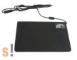 KYBNA-SIL-MINCBK # USB billentyűzet egérrel/Kompakt/Szilikonos/UK, QWERTY/Fekete/IP67/Antibakteriális/Klinikai/Fertőtleníthető/228 x 147 x 9 mm/ACCURATUS