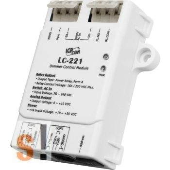   LC-221 # Dimmer vezérlő modul/Modbus RTU/1 csatornás, ICP DAS