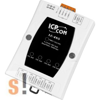   LC-485 CR # RS-485 HUB/4x RS485 port/Aktív csillag topológia, ICP DAS