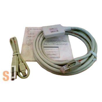   LEC-W2 # Szoftver CD ROM/ Kommunikációs kábel/ USB kábel/ Konverter, SMC