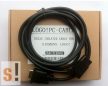 LOGO!PC-CABLE # RS-232 programozó kábel/Siemens LOGO!/szigetelt/6ED1 057-1AA00-0BA0 