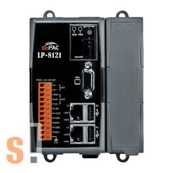   LP-8121 # LinPac Controller/Cortex A8/1GHz/Linux/1x I/O hely, ICP DAS