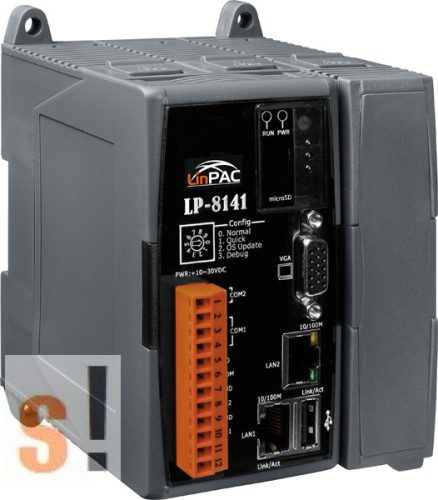 LP-8141 # LinPac Controller/PXA270/520MHz/Linux/1x I/O hely, ICP DAS