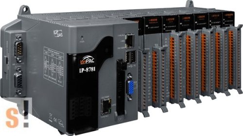 LP-8781-EN # LinPac Controller/AMD LX800/Linux/7x I/O hely, ICP DAS