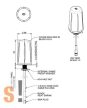 LPB-7-27-SP # Robusztus GSM antenna/2G/3G/4G/ 3,8 GHz 5G/ 5 méter coax kábel/SMA csatlakozó/Panorama Antennas