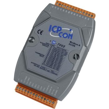 M-7005 # I/O Modul/Modbus RTU/8AI-Hőelem/6DO, ICP DAS