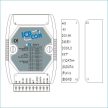 M-7011D # I/O Module/Modbus RTU/1AI/TC/2DO/1DI/LED ICP DAS
