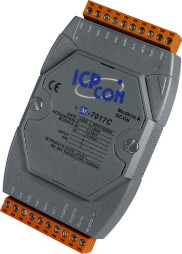 M-7017C-G # I/O Module/Modbus RTU/8AI/Current, ICP DAS