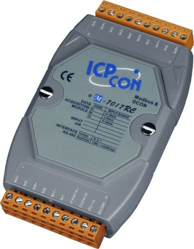 M-7017RC # I/O Module/Modbus RTU/8AI/Áram, ICP DAS