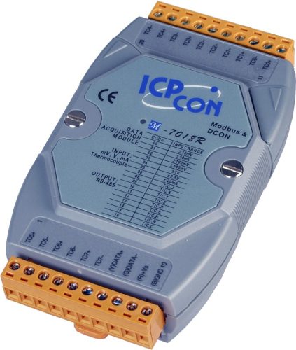 M-7018R # I/O Module/Modbus RTU/8AI/TC, ICP DAS