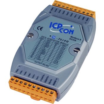 M-7019R-G #  I/O Module/Modbus RTU/8AI/High Prot., ICP DAS