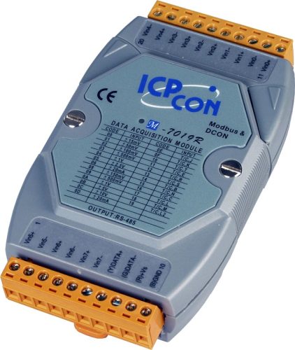 M-7019R-G #  I/O Module/Modbus RTU/8AI/High Prot., ICP DAS