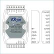 M-7022 # I/O Module/Modbus RTU/DCON/2AO/12bit, ICP DAS