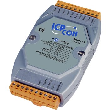 M-7024 # I/O Module/Modbus RTU/DCON/4AO/14bit, ICP DAS