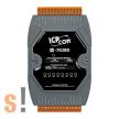 M-7028D #  I/O Modul/Modbus RTU/8x AO analóg kimenet/12 bit/source áram kimenet/3000 Vdc belső modul szigetelés/RS-485 port/LED/ICP CON/ICP DAS