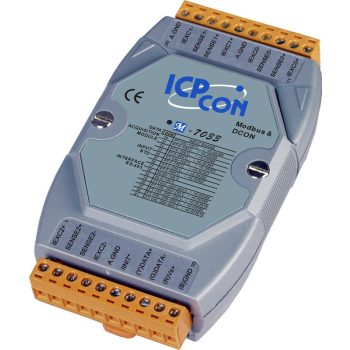 M-7033 # I/O Module/Modbus RTU/DCON/3x AI/RTDRS-485, ICP DAS