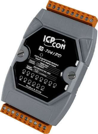 M-7041PD # I/O Module/Modbus RTU/DCON/14DI/LED, ICP DAS, ICP CON