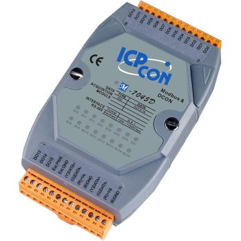   M-7045D # I/O Module/Modbus RTU/DCON/16x DO/O.C./RS-485/LED, ICP DAS