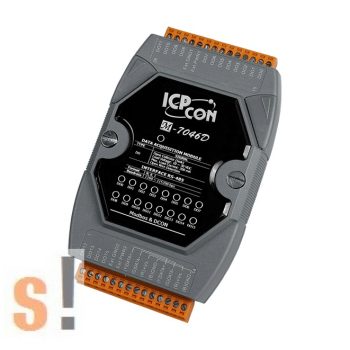   M-7046D-G # RS-485 portos I/O Modul/Modbus RTU/DCON/15x DI digitális bemenet/szigetelt/LED/ICP CON/ICP DAS