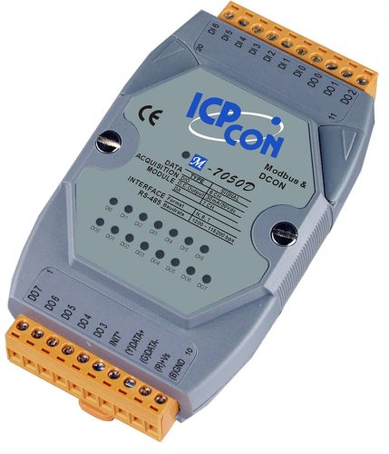 M-7050D # I/O Module/Modbus RTU/DCON/8DO/7DI/LED, ICP DAS, ICP CON