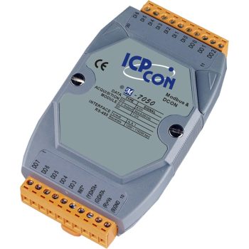   M-7050 # I/O Module/Modbus RTU/DCON/8x DO/7x DI/RS-485/ ICP DAS, ICP CON