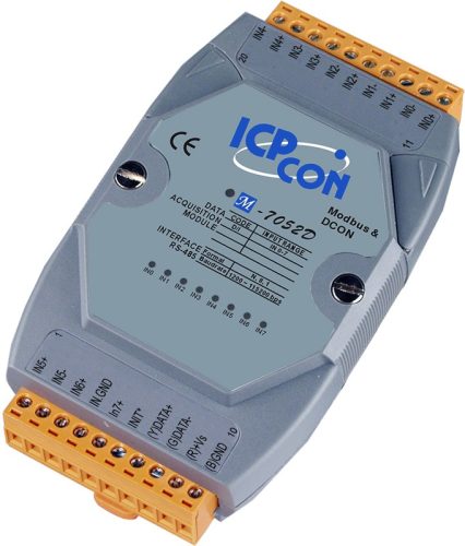 M-7052D # I/O Module/Modbus RTU/DCON/8DI/LED, ICP DAS ICP CON