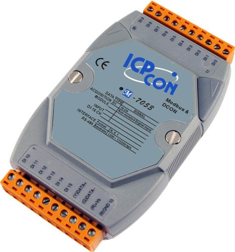 M-7053-G # I/O Module/Modbus RTU/16DI, ICP DAS ICP CON