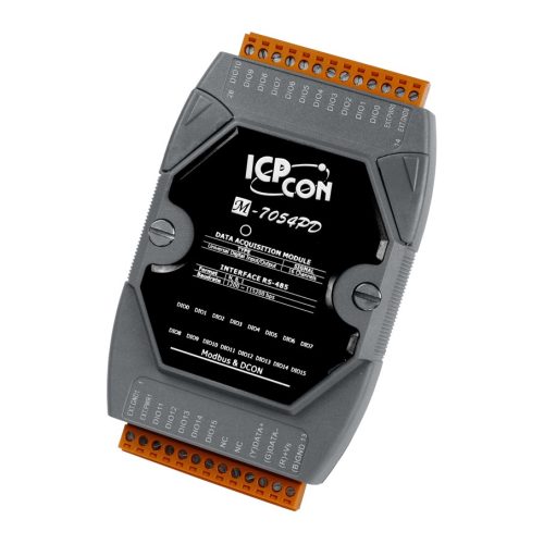 M-7054PD # I/O Module/Modbus RTU/16 Universal DI-D/LED, ICP DAS, ICP CON