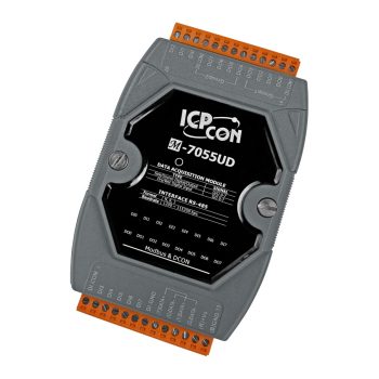    M-7055UD # I/O Modul/Modbus RTU/DCON/8x DI, szigetelt/8x DO, szigetelt/SINK/SOURCE/RS-485/ICP DAS, ICP CON