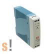 MDR-20-24 # Stabilizált tápegység/DIN sínre/24 VDC/1.0 A/20W, Mean Well