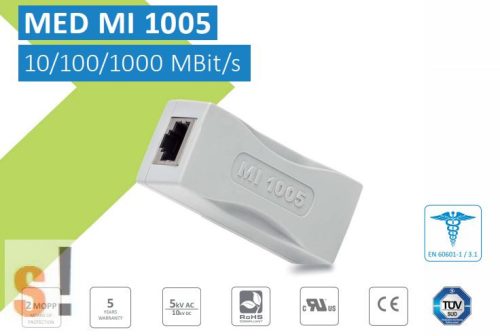 MI 1005 # Ethernet leválasztó, 5 kV, 10/100/1000 