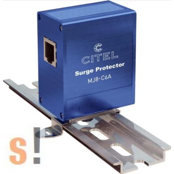   MJ8-C6A # RJ45 Túlfeszültség védelem Cat6a Gigabit Ethernet/2 kA/Citel